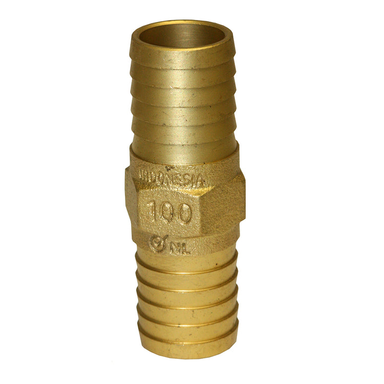 Yellow Brass Coupling – No Lead, Durable Pipe Connector for Potable Water Systems