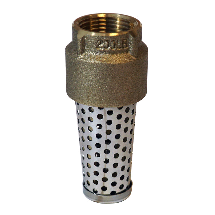 No-Lead Brass Foot Valve – Corrosion-Resistant, Horizontal or Vertical Use | FVNL