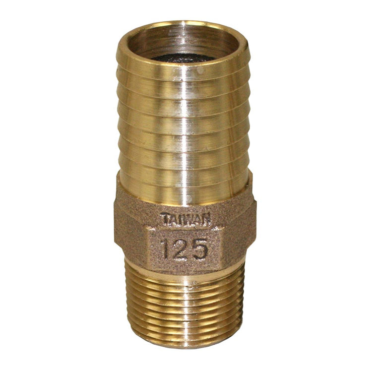 No-Lead Bronze Male Adapter – MIP to Plastic Pipe with Hex Head | RBMANL
