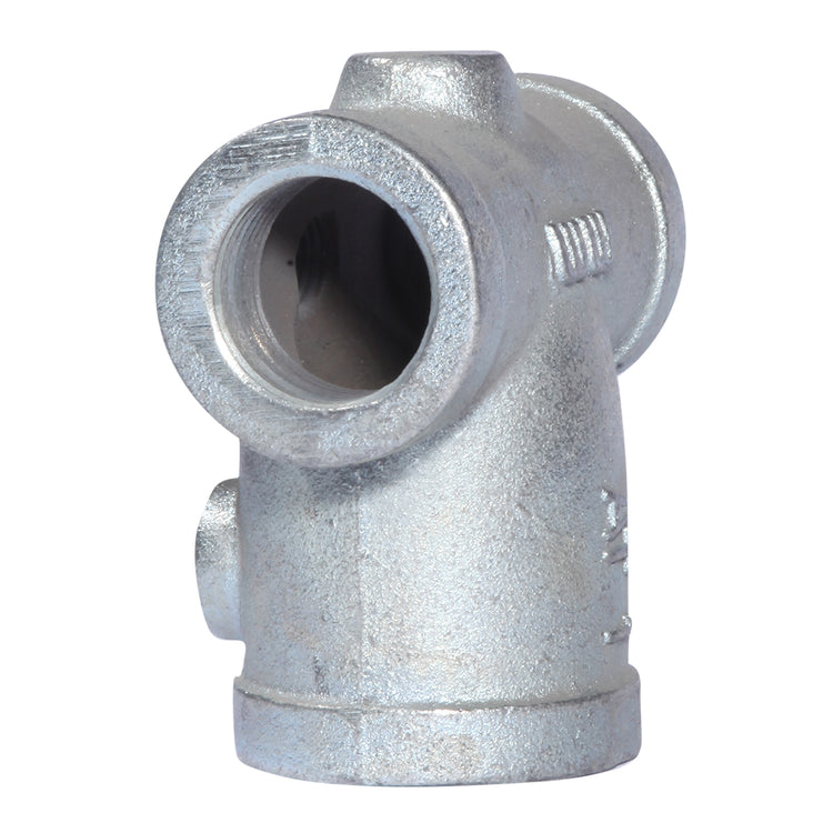 Galvanized Tank Tee – Duotile Gray Iron Tee for Water Systems | IATB