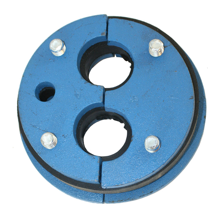 WS Series Well Seal Double Drop Pipe – Painted Cast Iron with Rubber Packer
