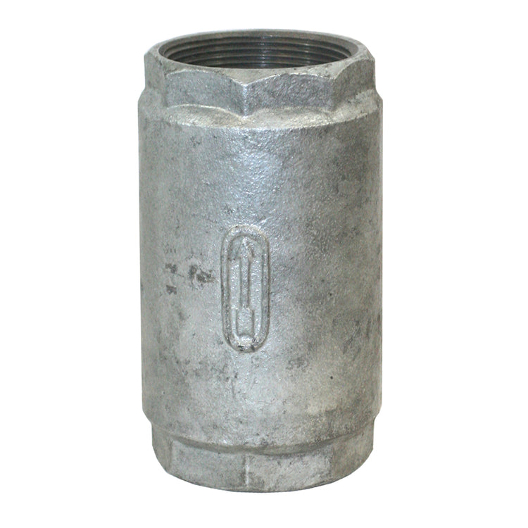 Merrill Double Tap Check Valve – Zinc-Plated, No-Spin Poppet, Dual Taps | CVIT