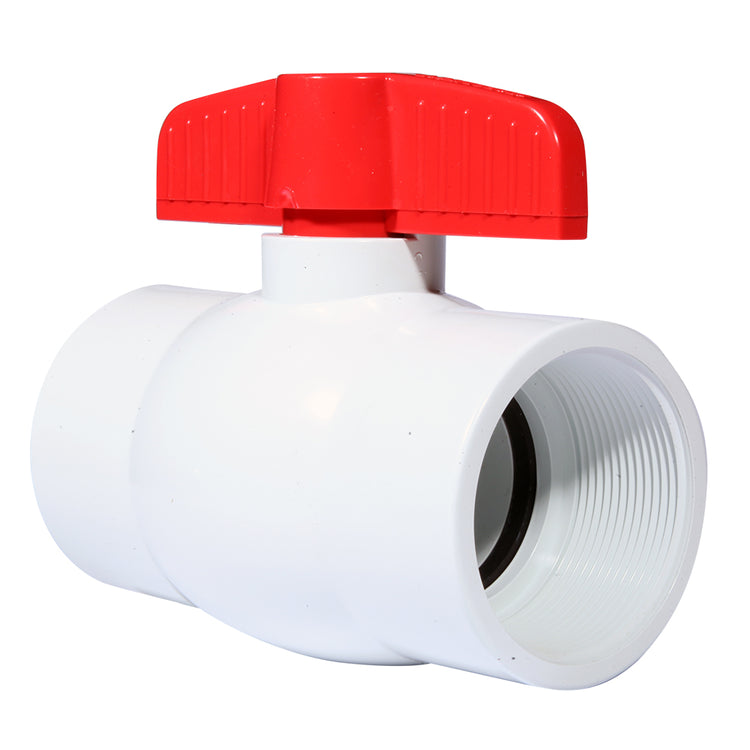 PVC Ball Valve – Full Port | High-Flow Direct Glue Connection