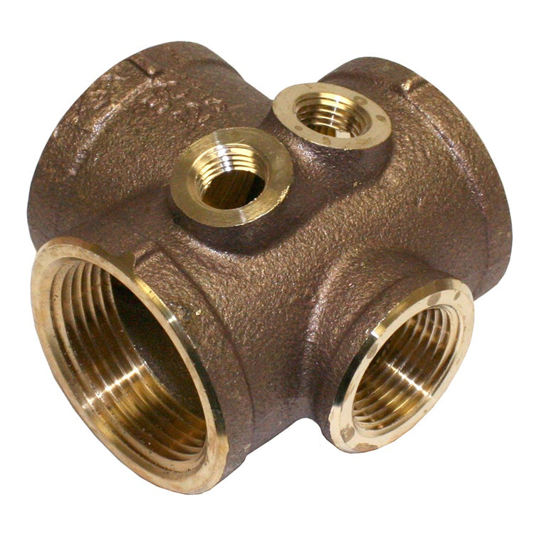Brass Tank Tee – Compact No-Lead Brass and Stainless Steel Tank Tee for Water Systems | BCTNL