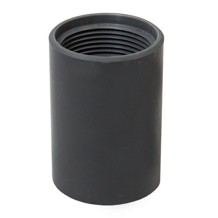 PVC Drop Pipe Coupling – Threaded Connector for Submersible Pumps, NPT Tapered Threads | PDC
