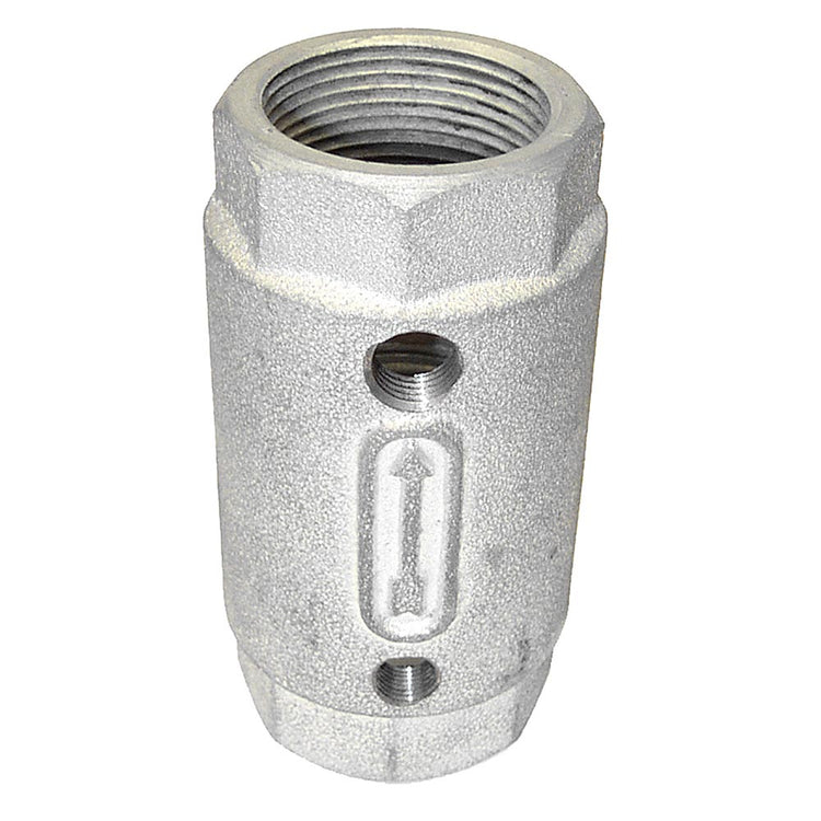 Merrill Double Tap Check Valve – Zinc-Plated, No-Spin Poppet, Dual Taps | CVIT