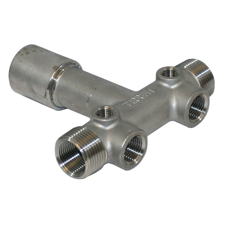 Stainless Steel FIP Tank Tee