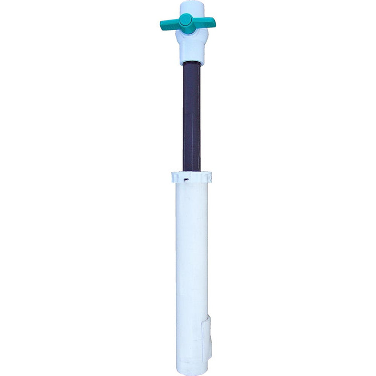 Hide-Drant Straight No-Lead PVC Sanitary Frost-Proof Yard Hydrant - Ideal For Sprinkler On Top