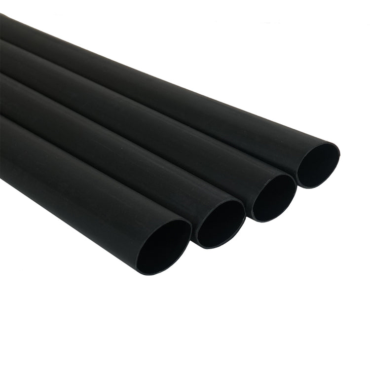 Bulk Length Extra Heavy Black Shrink Tubing | BSTEH
