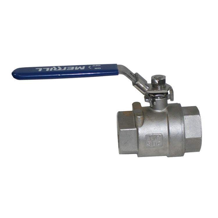 Stainless Steel Ball Valve – Full Port, Teflon Seals, High Pressure