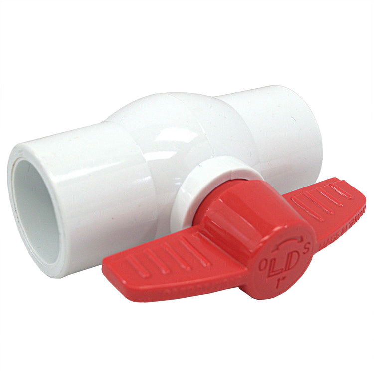 PVC Ball Valve – Full Port | High-Flow Direct Glue Connection
