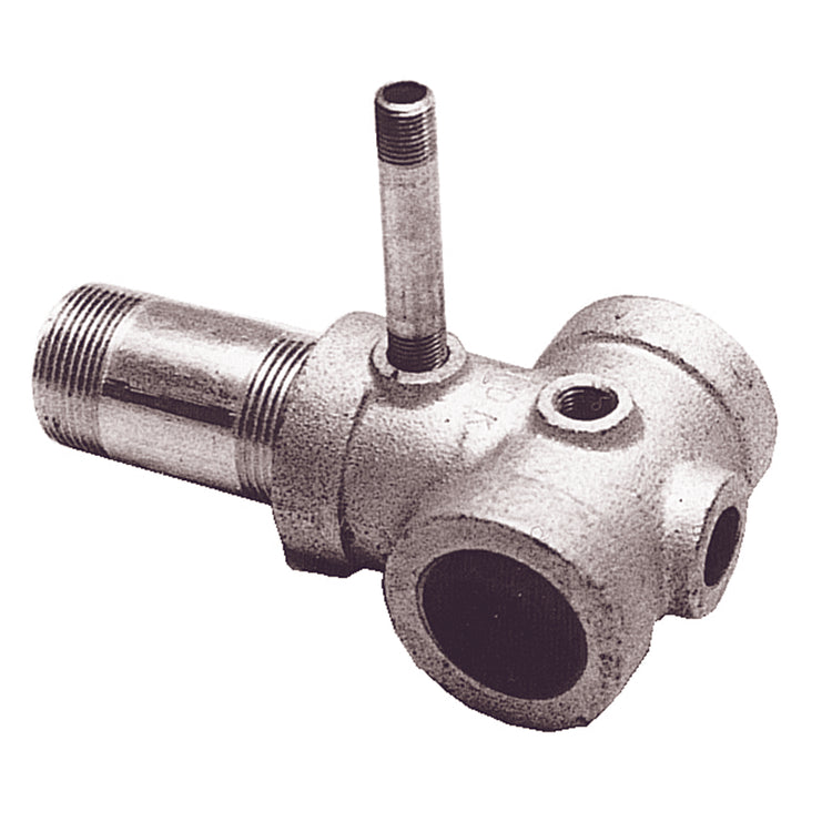 Galvanized Tank Tee with Drain Hole | IATXS