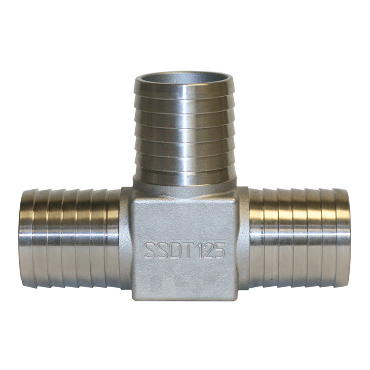 Insert Stainless Steel Tee – Durable 304 Stainless Steel Fitting for Flexible Poly Pipe