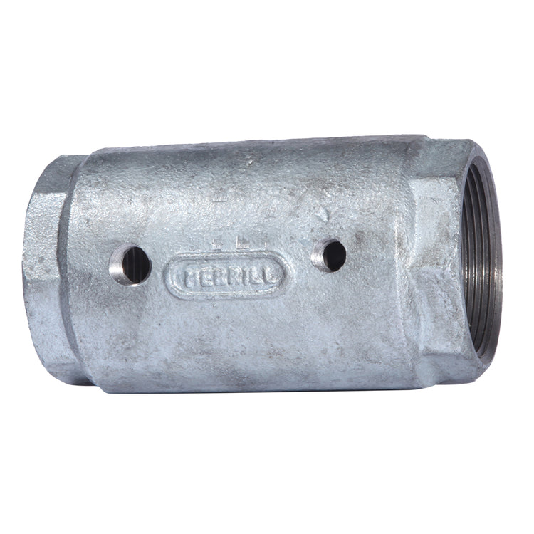 Merrill Double Tap Check Valve – Zinc-Plated, No-Spin Poppet, Dual Taps | CVIT