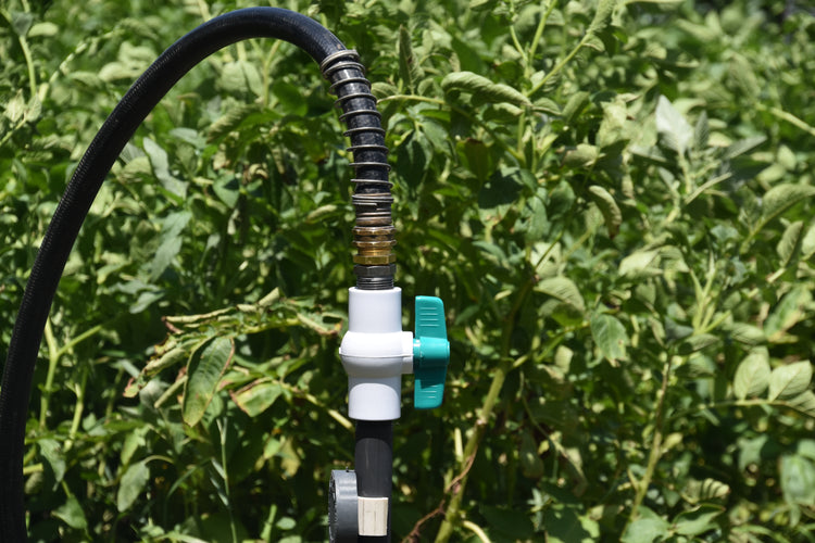 Hide-Drant Straight No-Lead PVC Sanitary Frost-Proof Yard Hydrant - Ideal For Sprinkler On Top