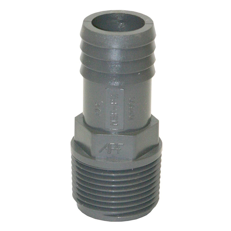 Polyethylene, Nylon, PVC Male Adapter – Durable Plastic Pipe Connector | PMA