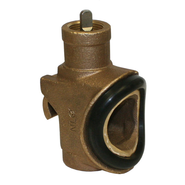 4" No Lead Brass Body Assembly w/ 1-1/4" Drop Pipe Tapping | MCKBNL414