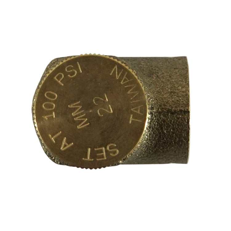 Brass (No Lead) Pressure Relief Valve – 75 PSI & 100 PSI Options | Cold Water System Protection