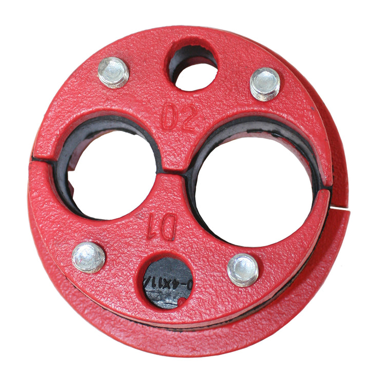 WS Series Well Seal Double Drop Pipe – Painted Cast Iron with Rubber Packer | WS Double Drop Split