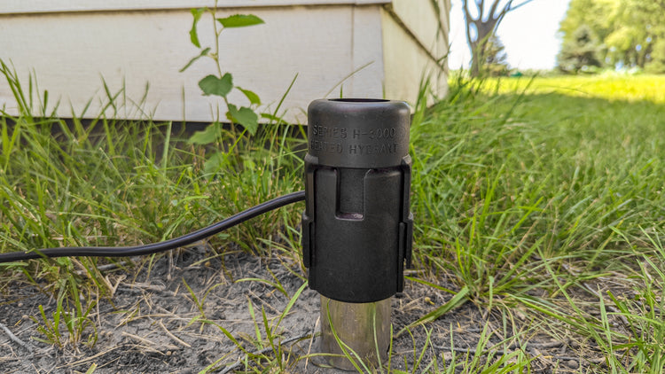 Any Temp® H-3000 Heated No-Lead Frost-Proof Yard Hydrant – Self-Draining with Built-In Heat Cable | H-3000