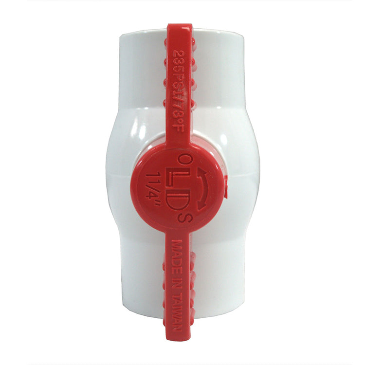 PVC Ball Valve – Full Port | High-Flow Direct Glue Connection