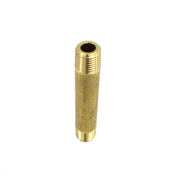No-Lead Brass Pipe Nipple – Durable Lead-Free Fitting for Plumbing Applications