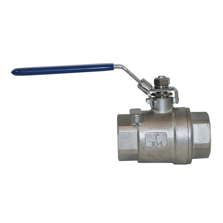 Stainless Steel Ball Valve – Full Port, Teflon Seals, High Pressure