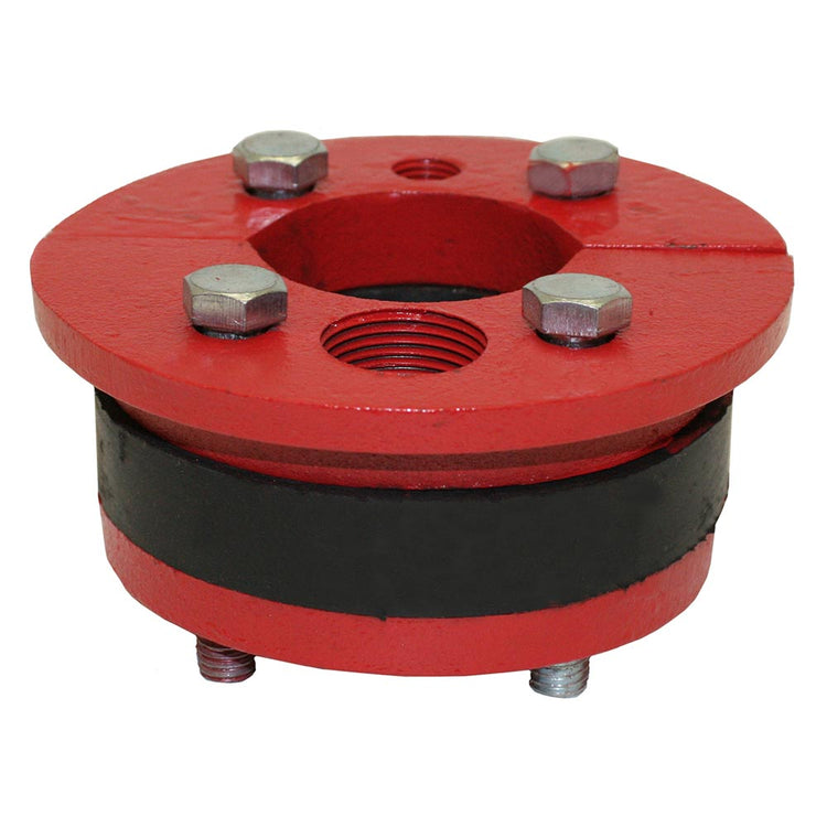 WS Series Cast Iron Well Seal – Single Drop Pipe with Split Top Plate, Cable Tapping & Vent | WS Split
