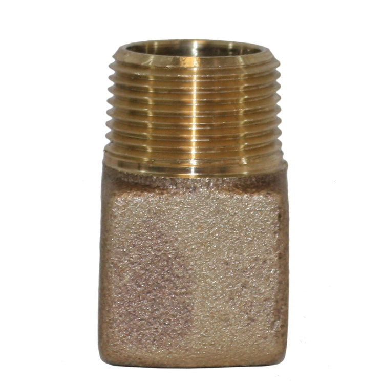 Bronze (No Lead) Extra Long Hydrant Elbow – Durable Threaded Elbow Fitting for Water Well Systems