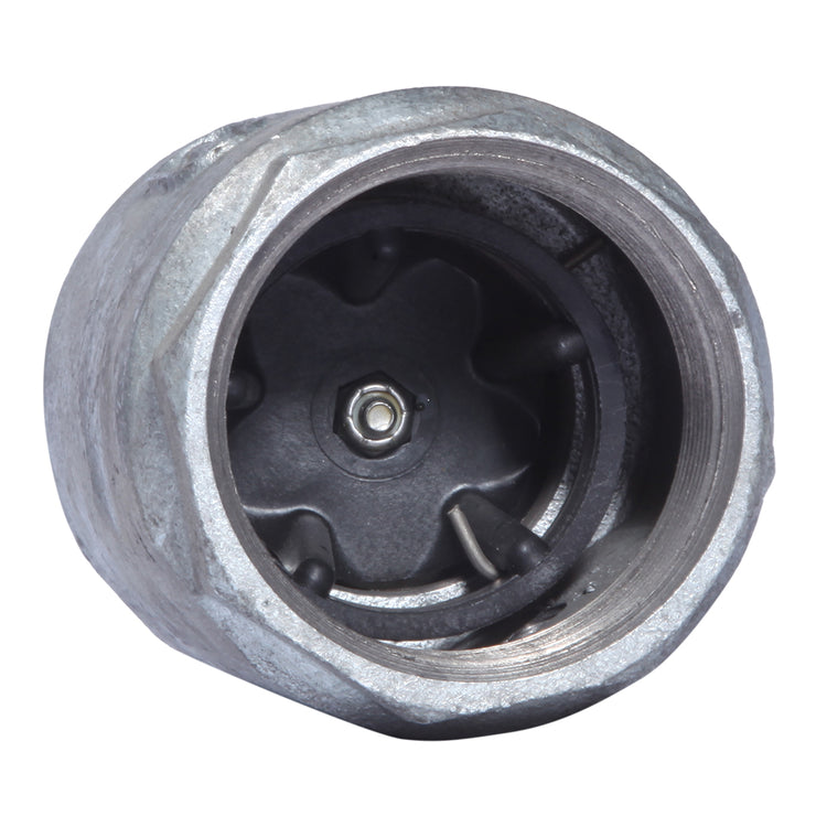 Merrill Double Tap Check Valve – Zinc-Plated, No-Spin Poppet, Dual Taps | CVIT