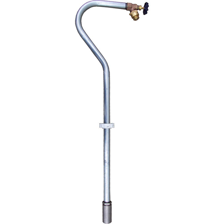 Hide-Drant Removable and Sanitary Hydrant | Curved Hidedrant