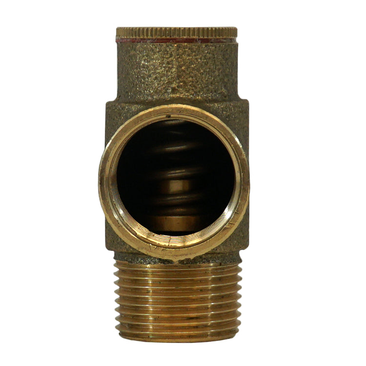 Brass (No Lead) Pressure Relief Valve – 75 PSI & 100 PSI Options | Cold Water System Protection