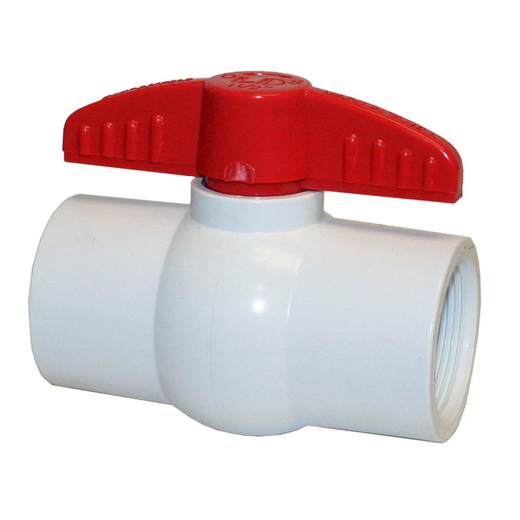 PVC Ball Valve – Full Port | High-Flow Direct Glue Connection | PVCBV