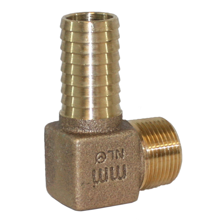 Bronze (No Lead) Extra Long Hydrant Elbow – Durable Threaded Elbow Fitting for Water Well Systems