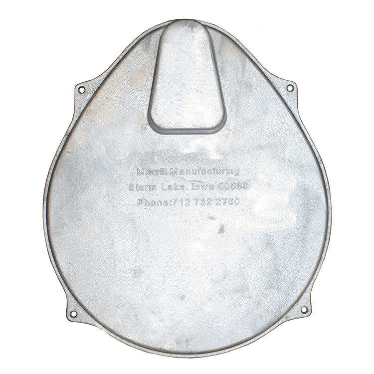 12" Aluminum Well Cap with Conduit Tapping – Durable and Lightweight | WCH