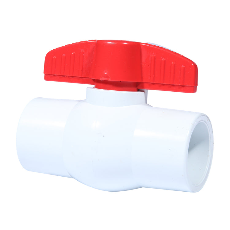 PVC Ball Valve – Full Port | High-Flow Direct Glue Connection