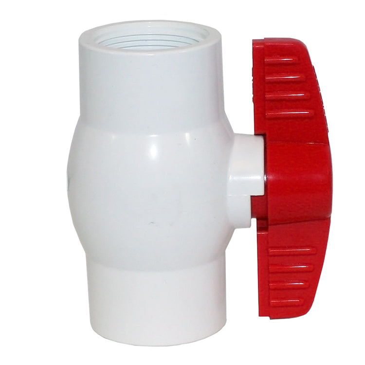 PVC Ball Valve – Full Port | High-Flow Direct Glue Connection | PVCBV