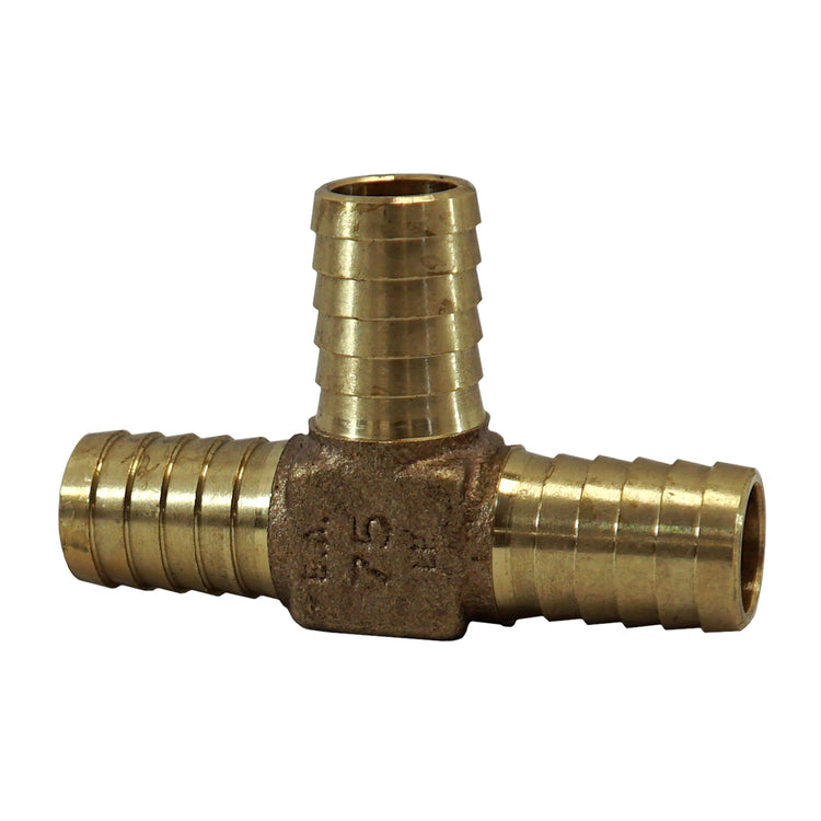 Bronze No-Lead Tee – Plastic Pipe Insert x Insert Fitting
