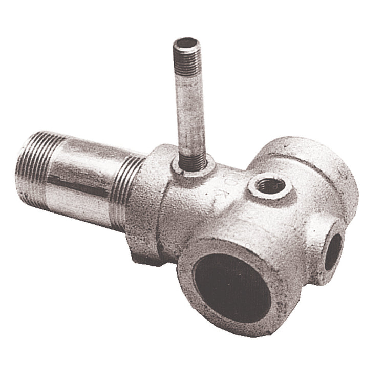 Galvanized Tank Tee with Drain Hole | IATXS