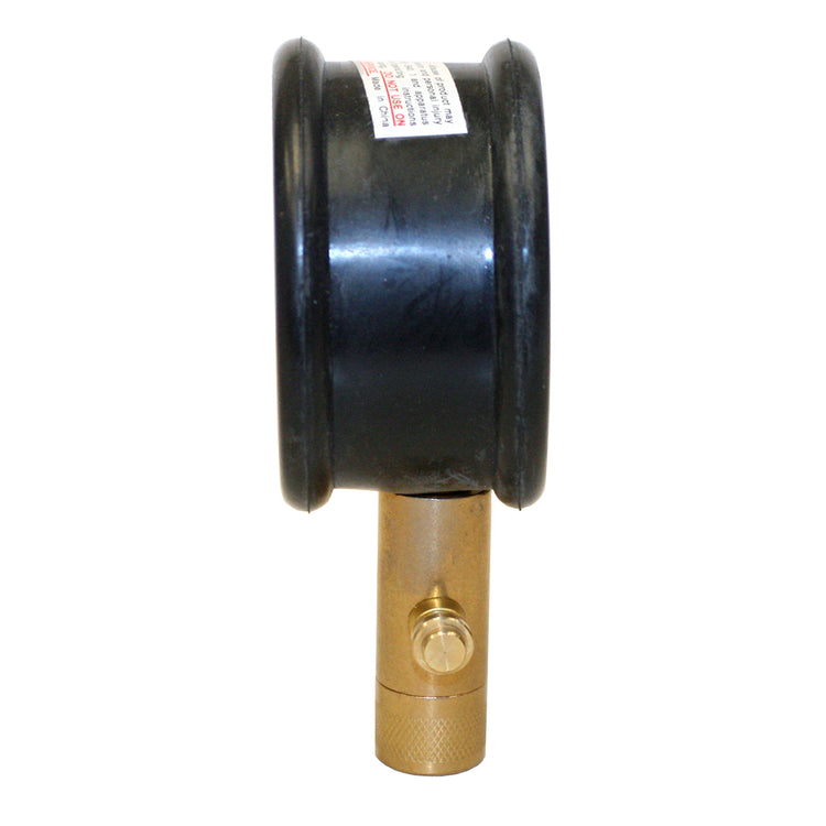 Pressure Air Gauge Dial Air Test Gauge – Accurate Air Pressure Testing with Swivel Adapter Relief Button | PGAT