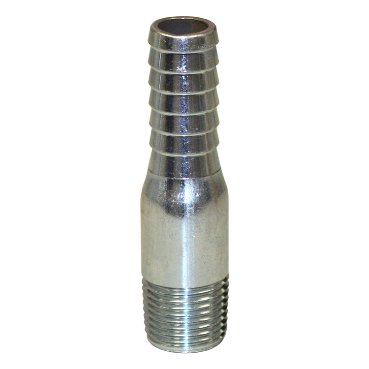 Zinc Plated Steel Male Adapter Insert Fitting – Connect Plastic Pipe to MIP | SMA