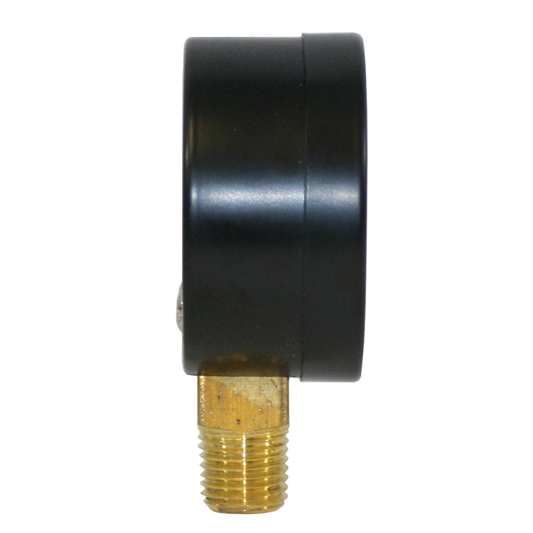 Dial Pressure Gauge – No Lead, Brass-Alloy Pressure Gauge for Water, Air & Steam