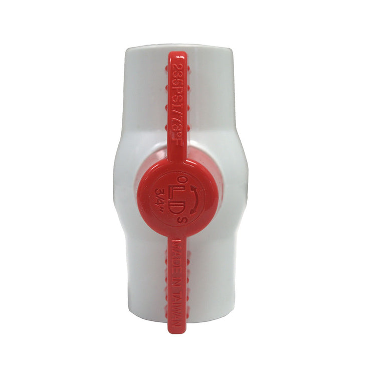 PVC Ball Valve – Full Port | High-Flow Direct Glue Connection