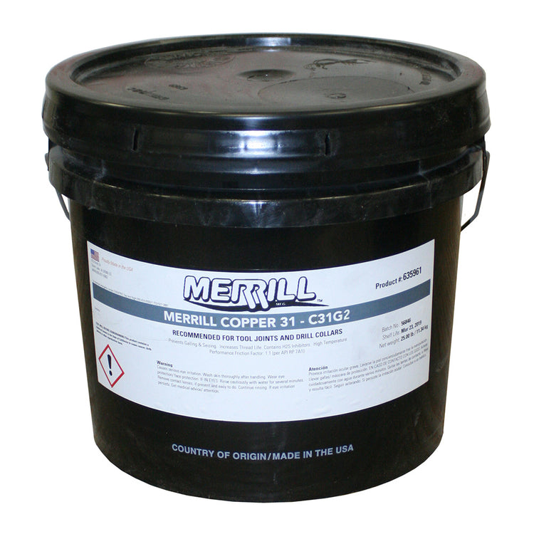 Gallon Merrill Copper 31 Well Drilling Lubricant –Formula 15°F | C31G