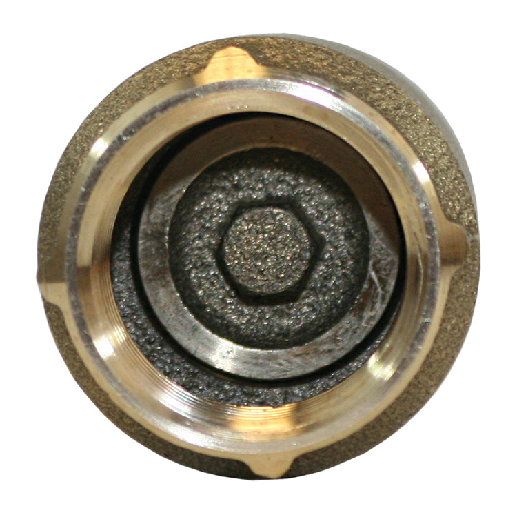 No-Lead Brass Check Valve with No-Spin Poppet | CVNL