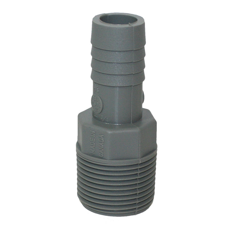 Polyethylene, Nylon, PVC Male Adapter – Durable Plastic Pipe Connector | NMA, PMA, PVCMA