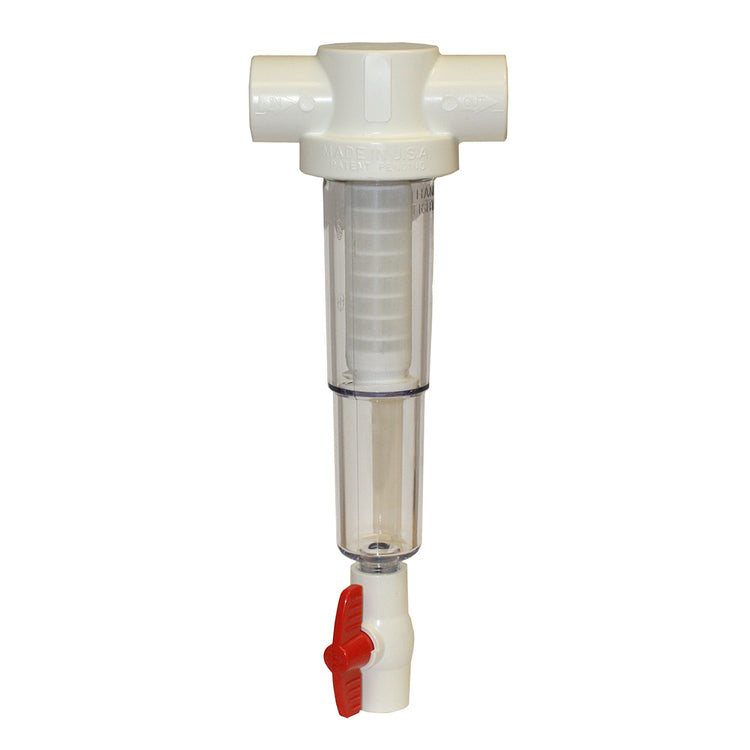 Sediment Trapper with Slip x Slip Connections – Clear Cover, Reusable Screens | SPIN-ST-F