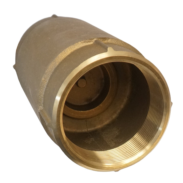 No-Lead Brass Check Valve with No-Spin Poppet | CVNL