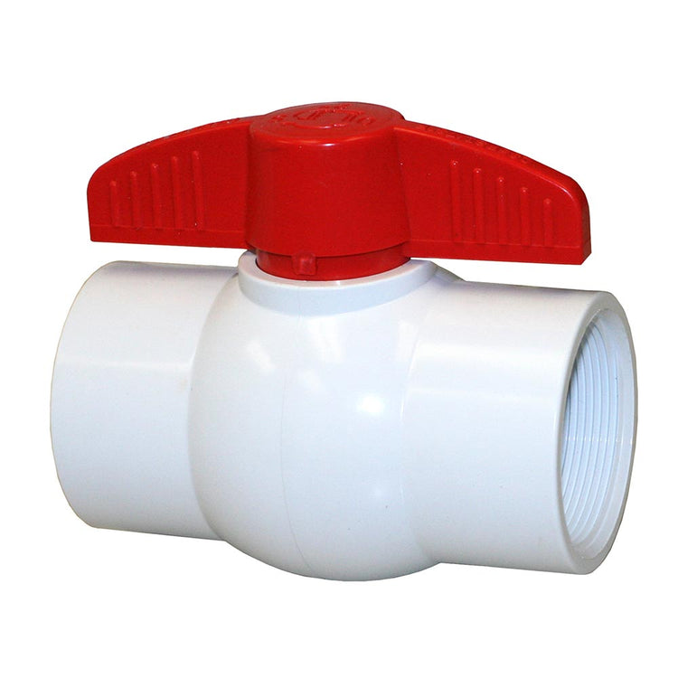 PVC Ball Valve – Full Port | High-Flow Direct Glue Connection | PVCBV