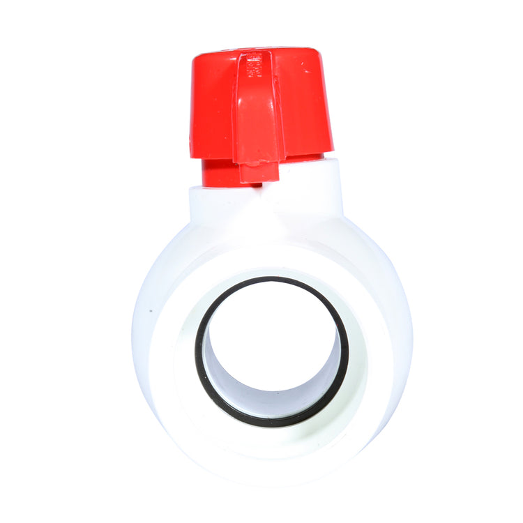 PVC Ball Valve – Full Port | High-Flow Direct Glue Connection